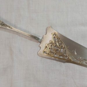 Pelle à tarte ajourée argent vermeil