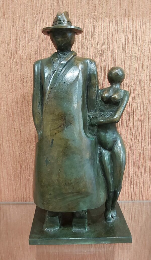 Couple 57, bronze d'Olivier-Cyr Noël